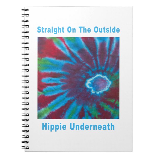 Carnet Hippie Tie Dye (Devant)