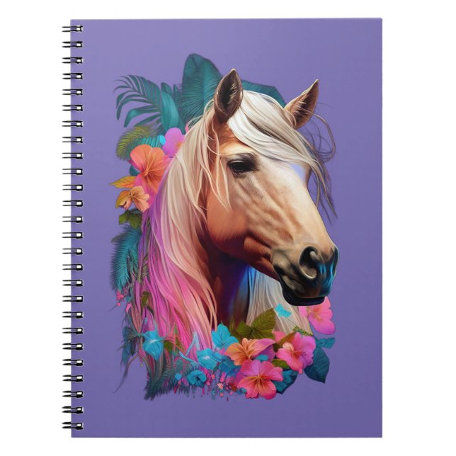 Carnet hippique tropical Palomino (Devant)