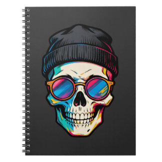 Carnet Hipster Crâne