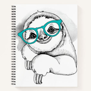 Carnet Hipster Sloth