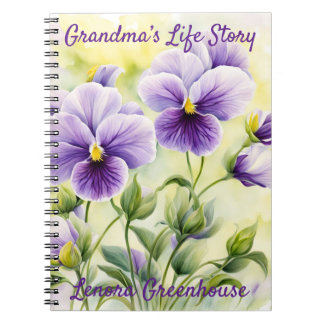 Carnet Histoire de la Fête des Mères, Violets des bois, V