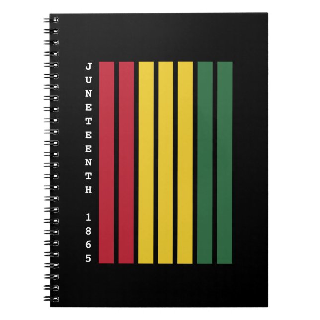 Carnet Histoire noire afro-américaine 1865 (Devant)