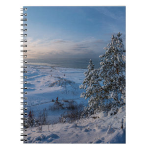 Carnet Hiver neigeux Côte balte