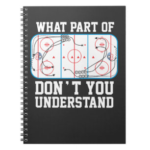 Carnet Hockey sur glace de quelle partie vous ne