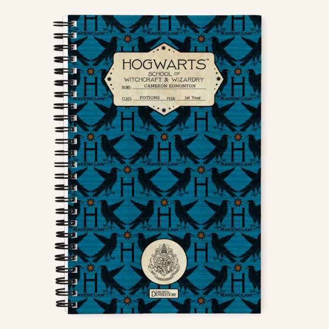 Carnet HOGWARTS™ School RAVENCLAW™ Class (Recto)