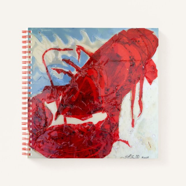 Carnet Homard brillant du Maine (Devant)