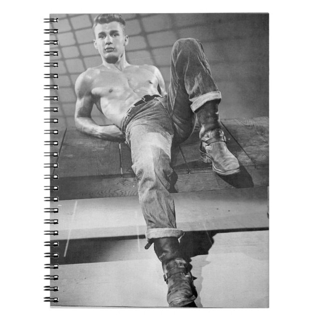 Carnet Homme chaud de les années 50 (Devant)