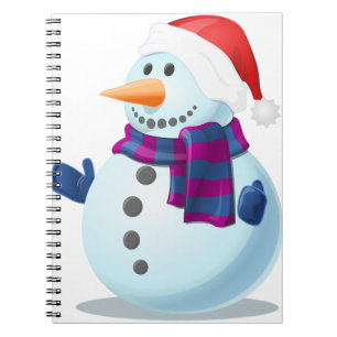 Carnet homme de neige