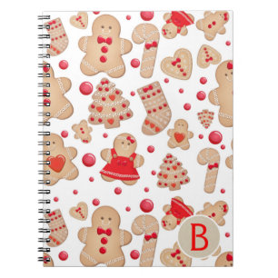 Carnet Homme en pain d'épices Cookies cuits Rustique Fant