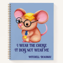 Homme Fromage Poilu Souris Cravate Lunettes Intell