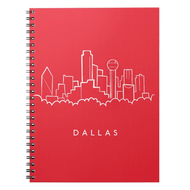 Carnet Horizon de Dallas le Texas (Devant)