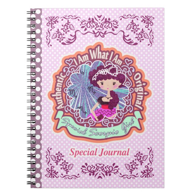 Carnet Horoscope Scorpio (Devant)