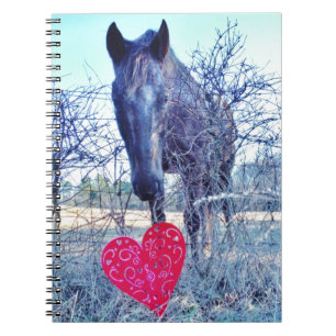 Carnet Horse et heart