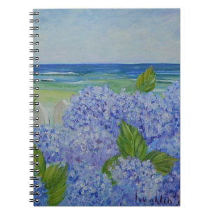 Carnet Hortensias par la mer