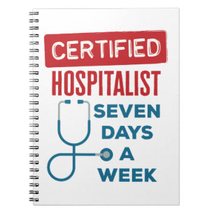 Carnet Hospitalier Sept Jours par Semaine Interniste Doct