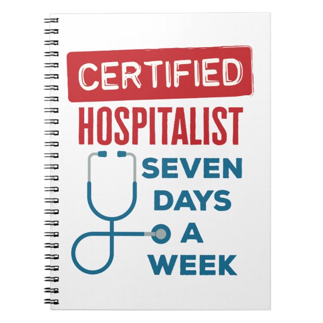Carnet Hospitalier Sept Jours par Semaine Interniste Doct (Devant)
