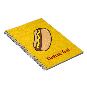 Carnet Hotdog Notebook
