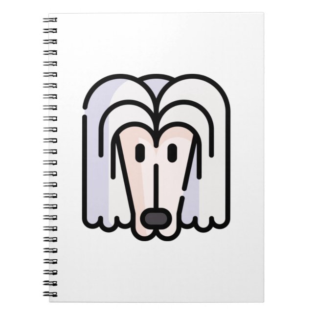 Carnet Hound afghan (Devant)