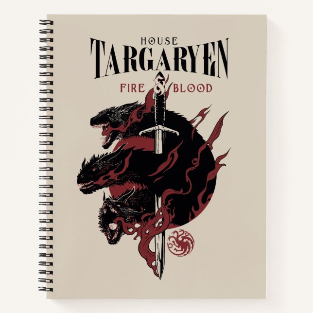 Carnet House Targaryen (Devant)