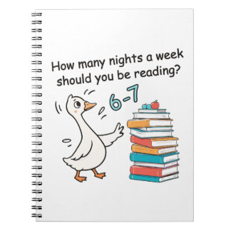 Carnet How Many Nights a Week Should You Be Reading 6-7