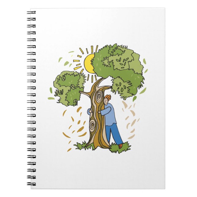 Carnet Hugger d'arbre (Devant)