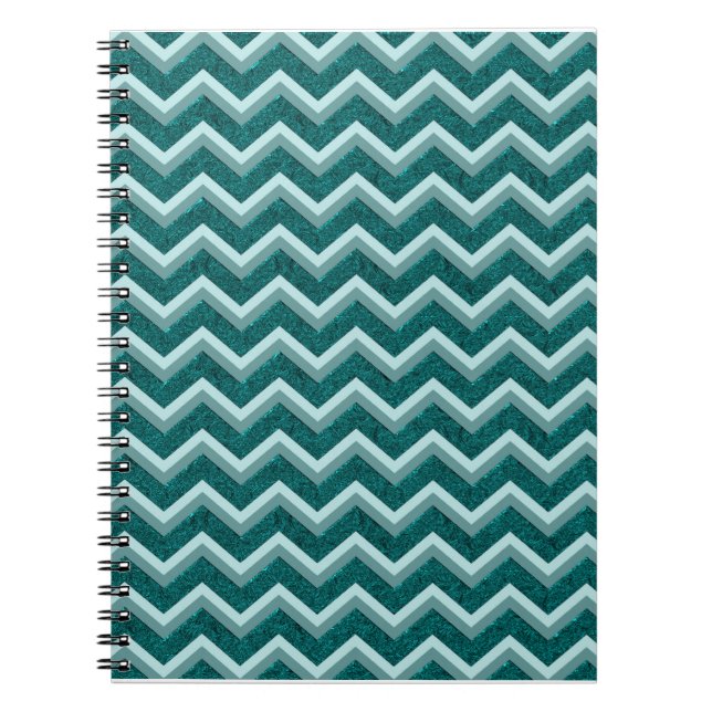 Carnet Huile turquoise incorporée (Devant)