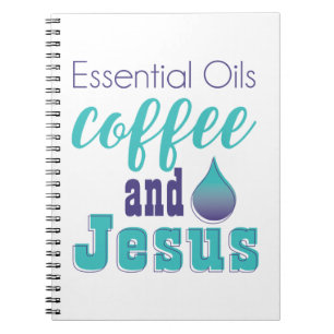 Carnet Huiles essentielles café et Jésus