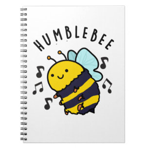 Carnet Humble Bee Funny Bumblebee Pun 