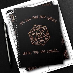 Carnet Humour RPG   Plaisir et jeux en cuivre jusqu'à ce 