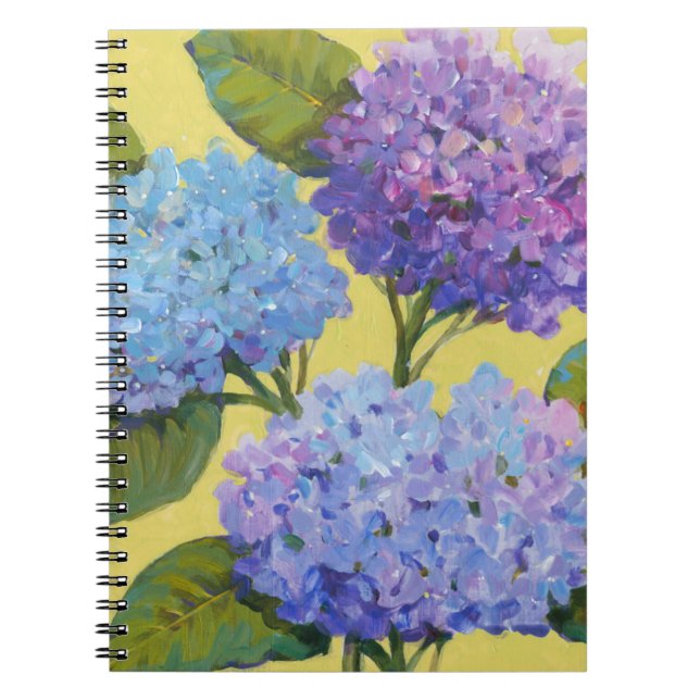 Carnet Hydrangée de printemps I (Devant)