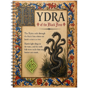 Carnet Hydre, Art du Bestiaire Médiéval