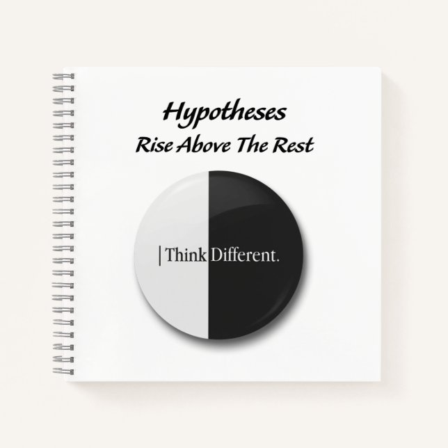 Carnet "Hypotheses: Rise above the rest: motivational  (Devant)