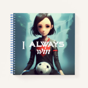 Carnet I always win Notizbuch