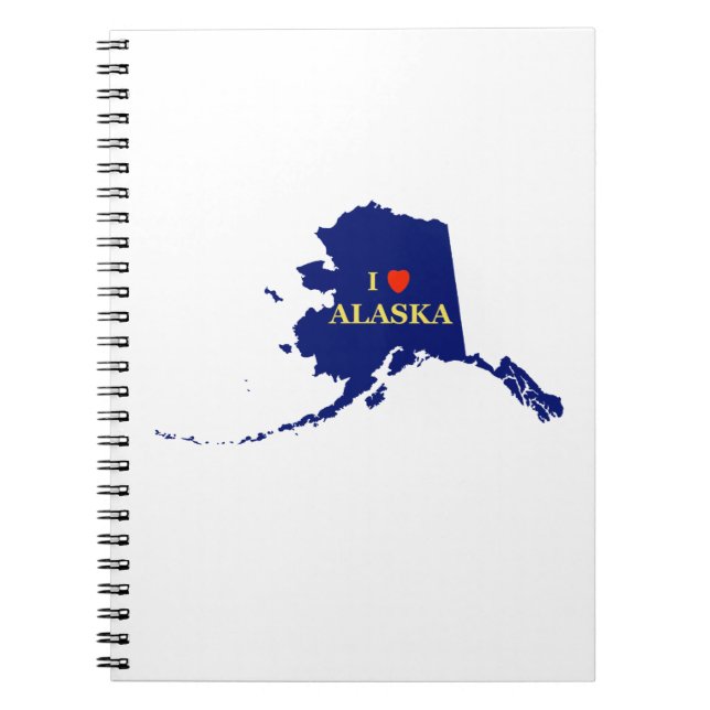 Carnet I Heart (Amour) Alaska (Devant)