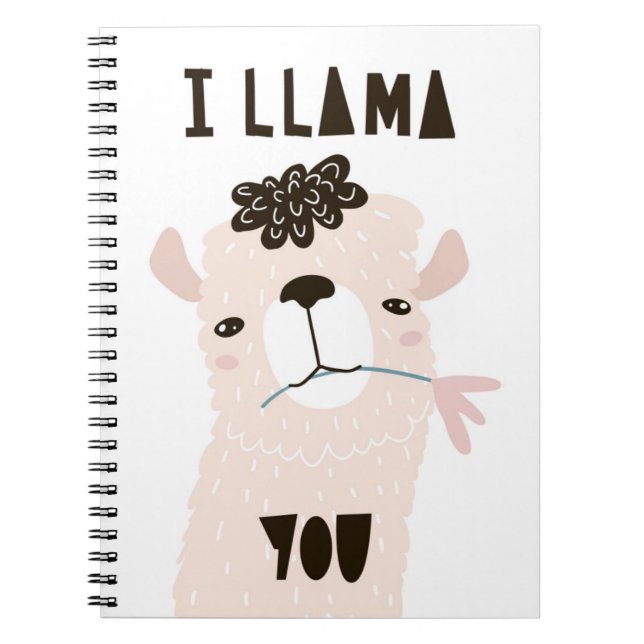 Carnet I lama vous (Devant)
