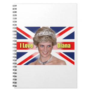 Carnet 'I Love Diana' HRH Princess Diana