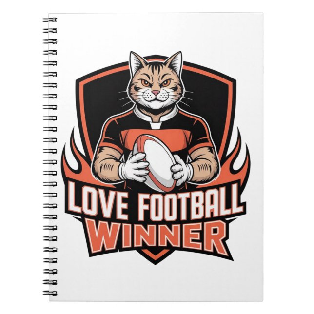 Carnet I love football  (Devant)