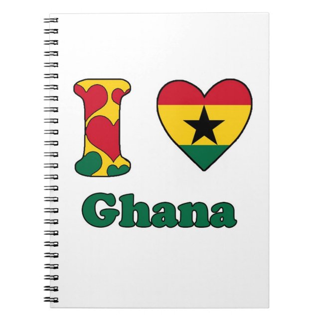 Carnet I love Ghana (Devant)