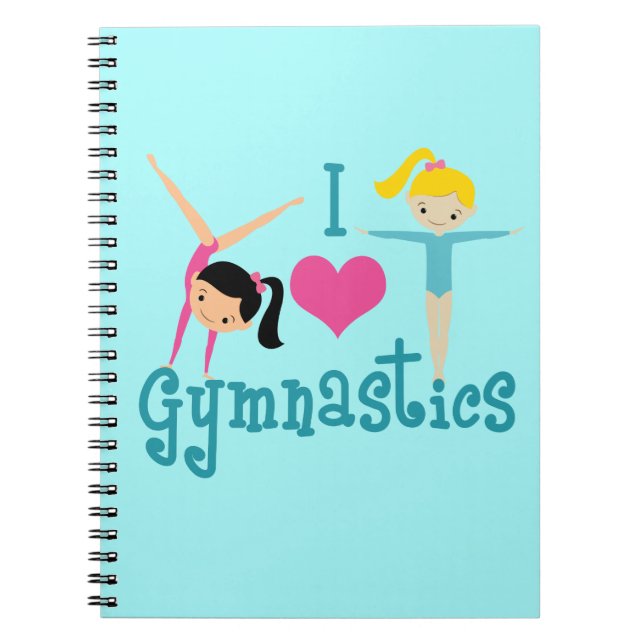 Carnet I Love Gymnastique (Devant)