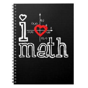 Carnet I Love Math I Heart Math Mathématiques