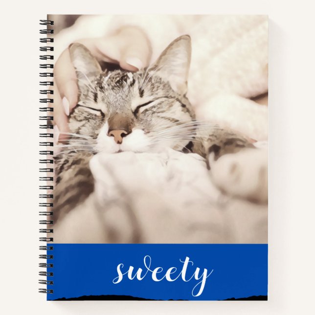Carnet I love my sweet little cat photo (Devant)