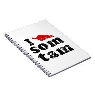 Carnet I Love Som Tam Thaïlandais Isaan Food