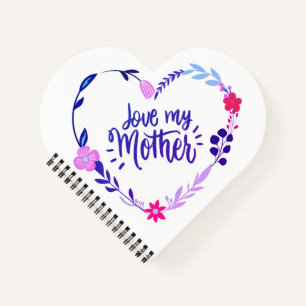Carnet I love you mother