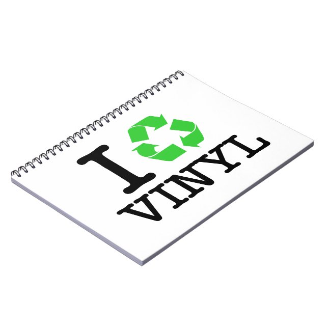 Carnet I Recycle Vinyl (Côté gauche)