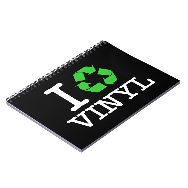 Carnet I Recycle Vinyl (Côté gauche)