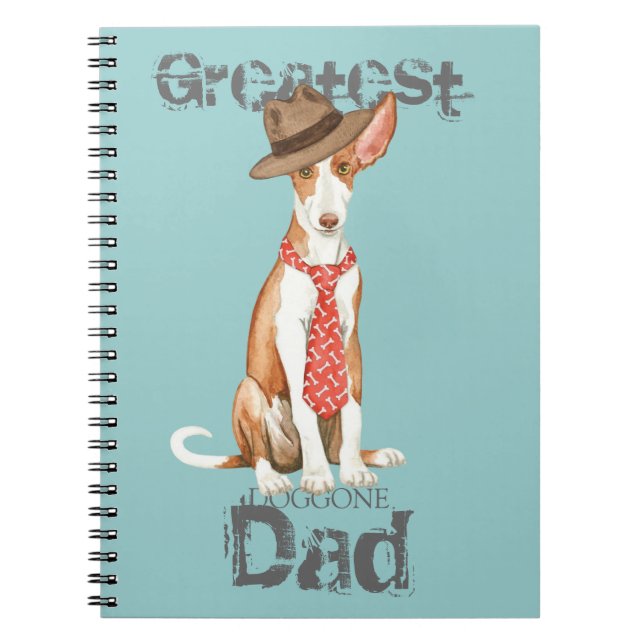 Carnet Ibizan Hound Papa (Devant)