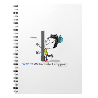 Carnet ICD-10 : W22.02 est entré dans le lampadaire