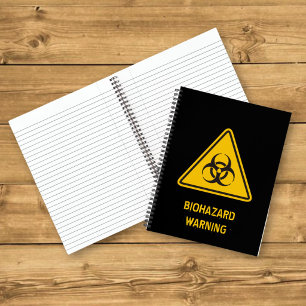 Carnet Icône de risque biologique