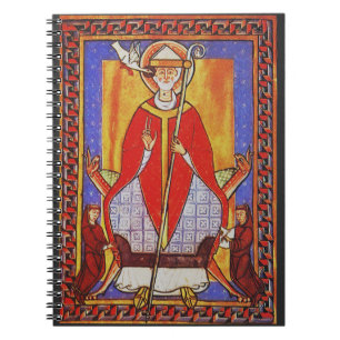 Carnet Icône médiévale de Saint Grégoire le Grand