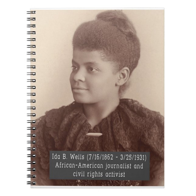 Carnet IDA B. Wells Notebook (Devant)